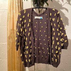 Sparrow Short Sleeve Cotton Cardigan